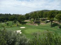 Realgolf Bendinat Landschaft grüne Felder Bäume Sträucher