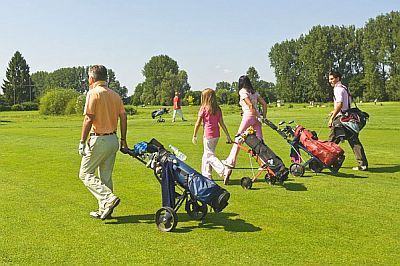 Golfausstattung und Golfausrüstung - Golfbags