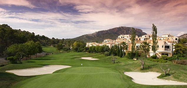 Golfplatz und Hotel auf Mallorca