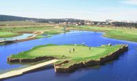 Santa Ponsa Golf Insel im See