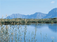 Sierra de Tramuntana mit see