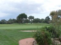 Son Antem West Spielbahn Landschaft eins Golfplatzes