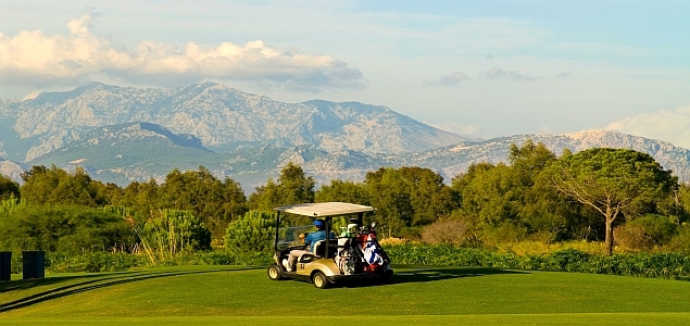 Belek Trkei - N/ Antalya Golf Club - Pasha Golf Course Buggy