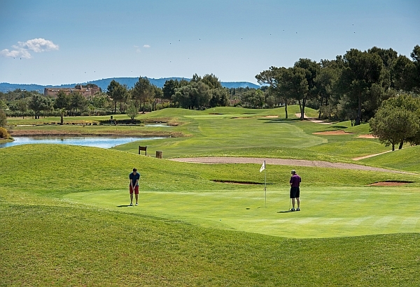 Golfschule Mallorca - Son Antem Spiel auf dem Platz