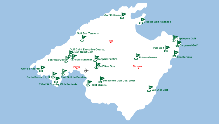 Startzeiten Mallorca Online Portal | Golf Mallorca