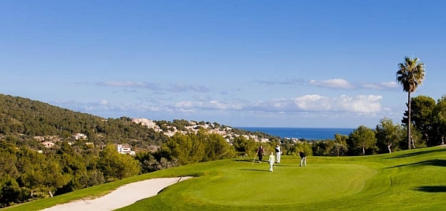 Golfplatz Canyamel Golf Meerblick